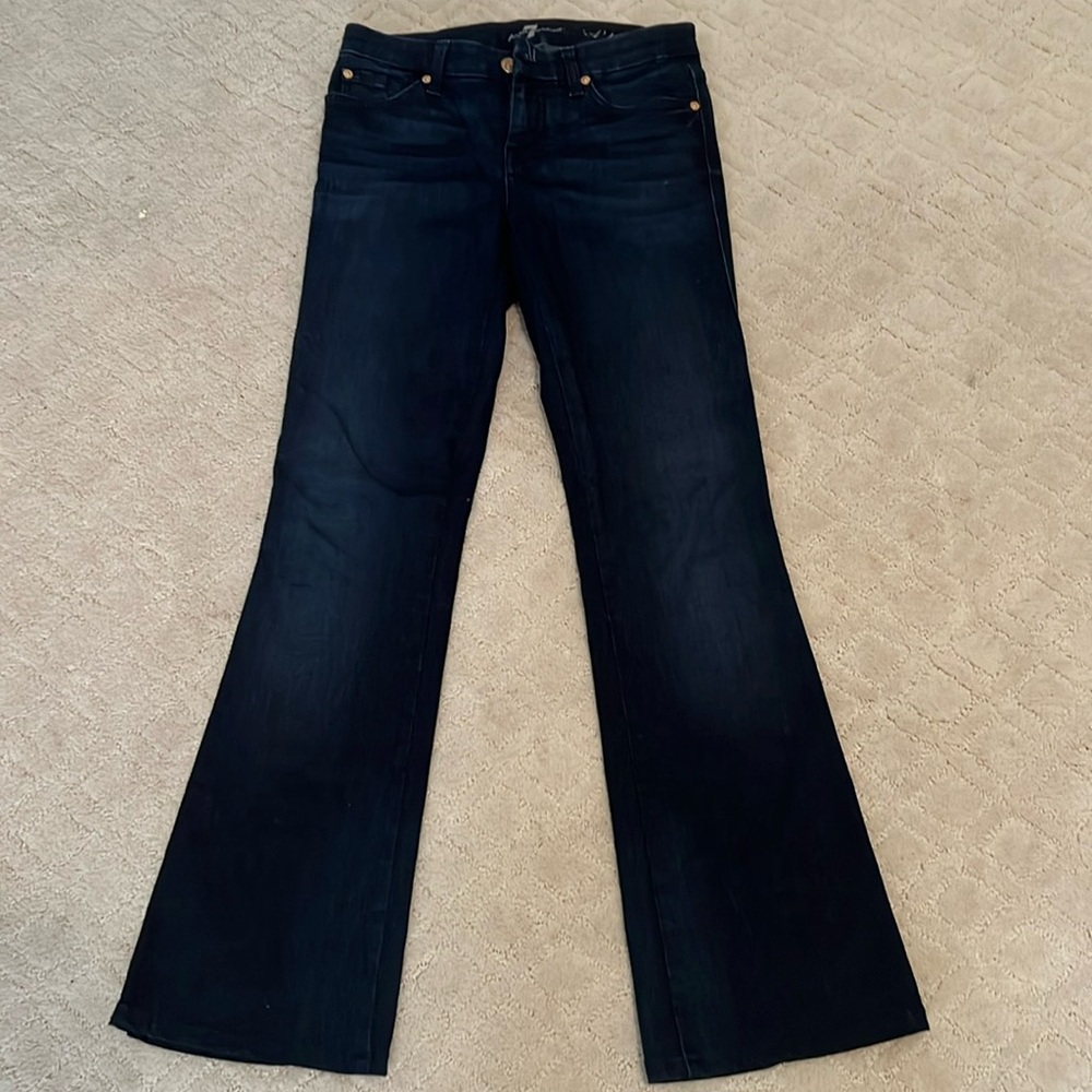 7 for all mankind low rise A pocket jeans
